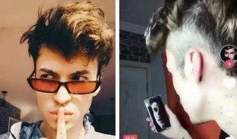 明星网红抖音界面图片,潮流风向标下的视觉盛宴”