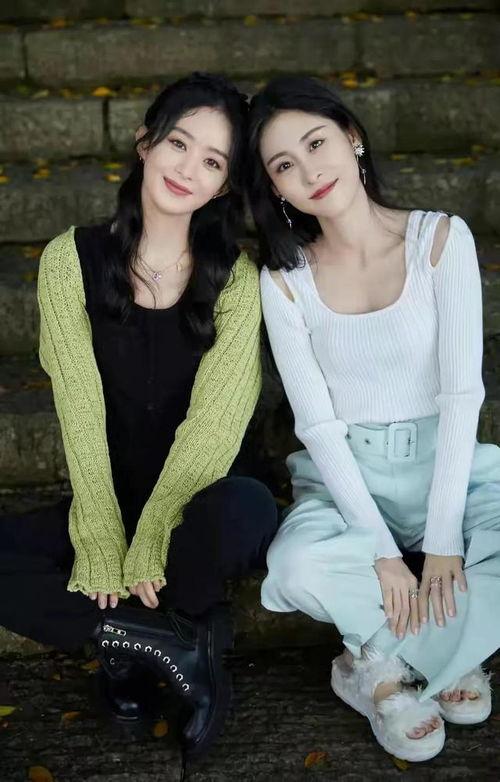 女明星网红cp图片大全,镜头下的浪漫邂逅