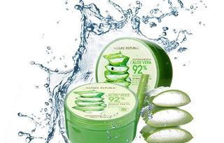 明星网红推荐芦荟胶,天然美肌的秘密武器