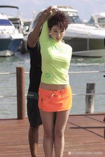 明星网红短裤美女图片,网红明星的时尚演绎