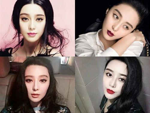 中国明星网红对比照图片,揭秘颜值与时间的较量